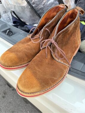 Allen Edmonds Men's Suede Chukka Boots - Brown